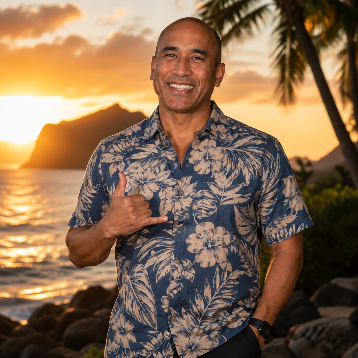Portrait of Dr. Phillip D. Rios, ADHD therapist serving Idaho online, outdoors at sunset
